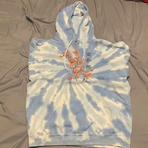 Bowery XL Japanese Print Hoodie